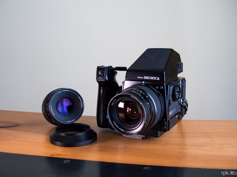 Bronica GS-1 - Zenzanon PG 100mm f:3.5 and Zenzanon PG 65mm f:4