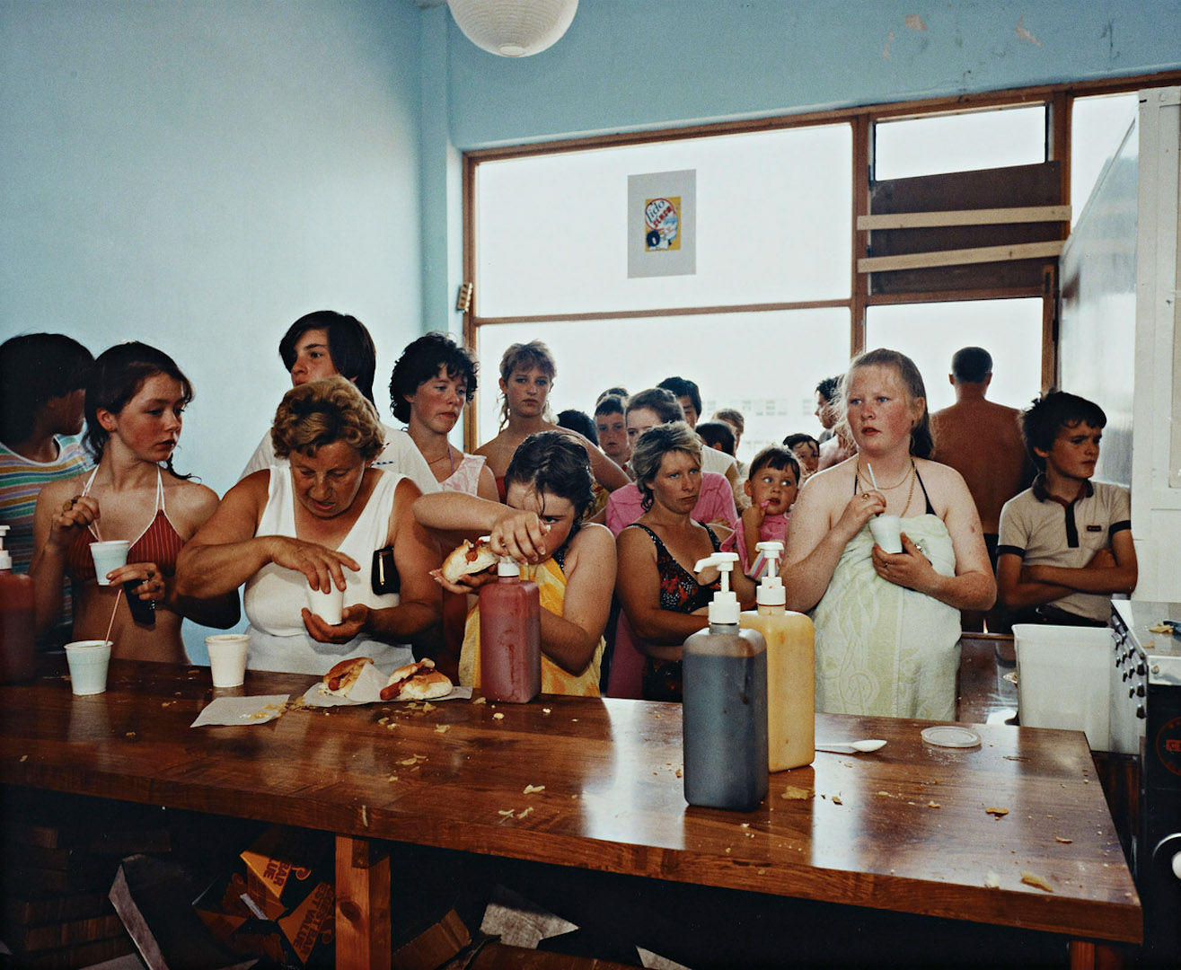 Martin Parr with a Plaubel Makina